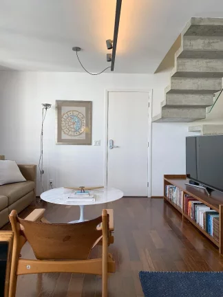 Imagem Lindo Apartamento Duplex reformado no Portal do Morumbi. Conceito moderno com 2 suítes e Vista Livre