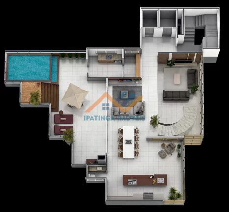 Imagem Cobertura Duplex de Luxo no bairro Serenata - Timóteeo