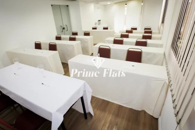 Imagem Flat disponível para venda no Hotel Hampton Park no Jardim Paulista, com 31m², 1 dormitório e 1 vaga