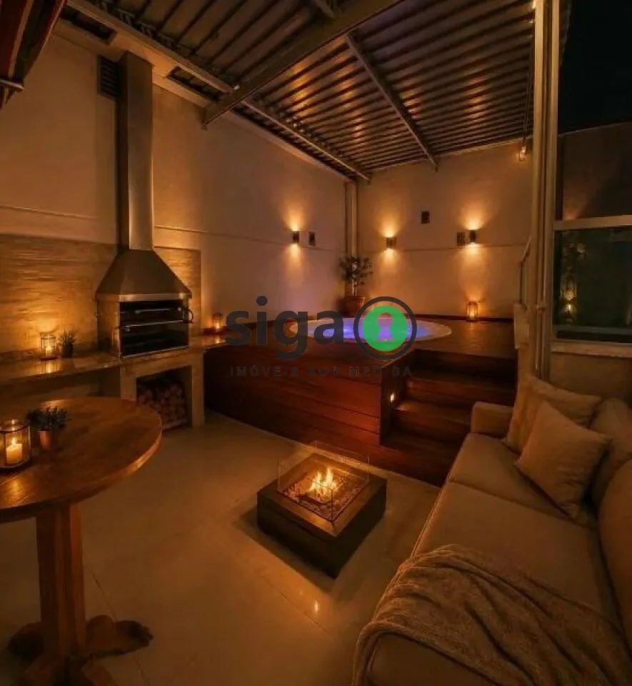 Foto do imóvel Apartamento cobertura duplex com jacuzzi à venda na Vila Andrade