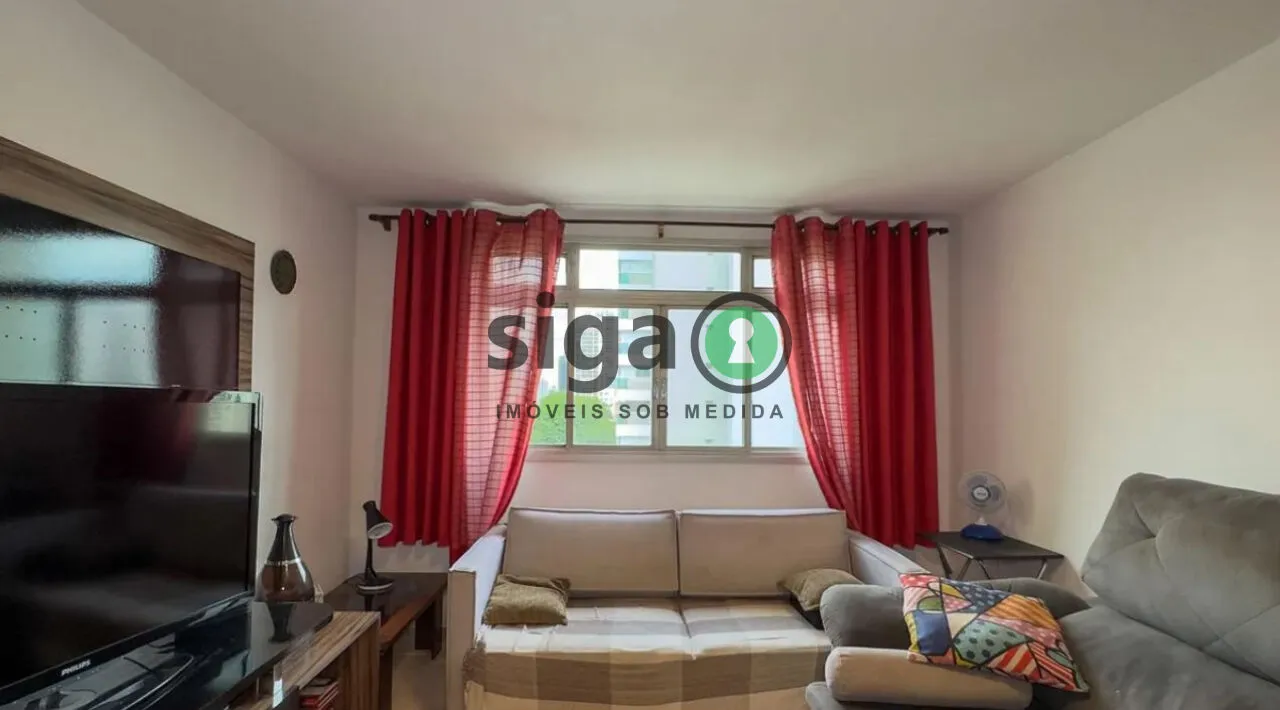 Imagem Apartamento Mobiliado com 2 Quartos no Brooklin Próximo ao Metrô.