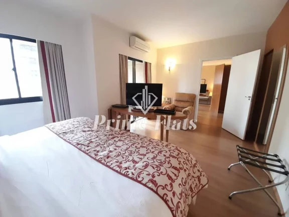 Imagem Flat disponível para locação no Clarion Faria Lima, com 54m², 2 dormitórios e 2 vagas