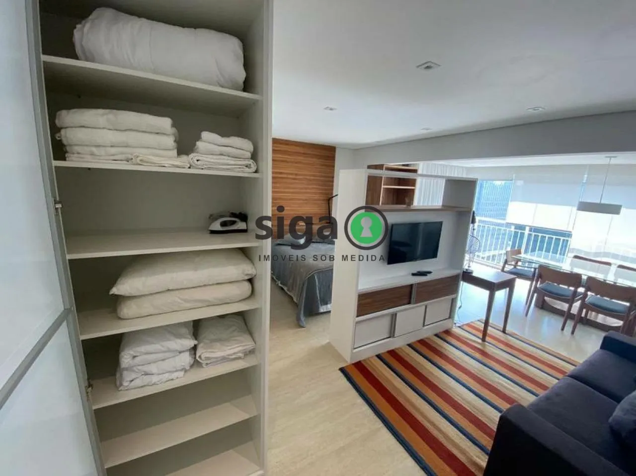 Imagem Apartamento tipo Flat no coração de São Paulo, Edificio Horizonte Home &amp; Offices 54m2
