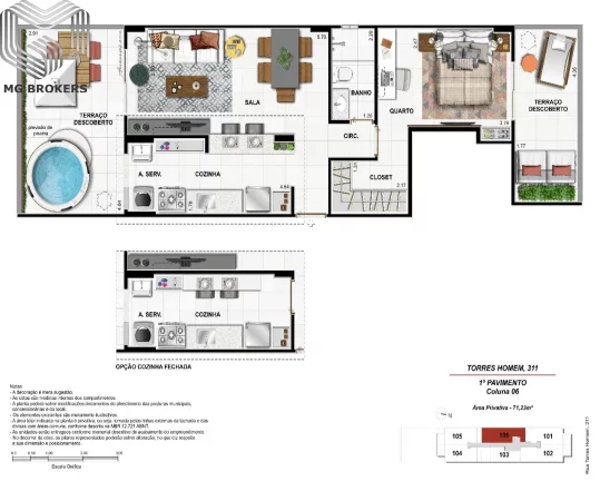 Imagem Apartamento à venda em Vila Isabel, convencional ou garden, com vaga e lazer.