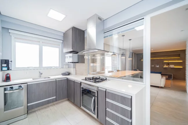 Imagem Venda de Apartamento de Luxo na Vila Olímpia com 2 Suítes, 1 Sala, 3 Vagas e 130m².
