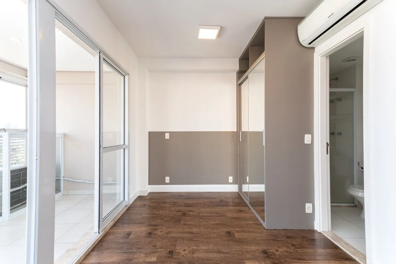 Imagem Apartamento no Brooklin - 33m², 1 quartos, 1 vaga - São Paulo/SP