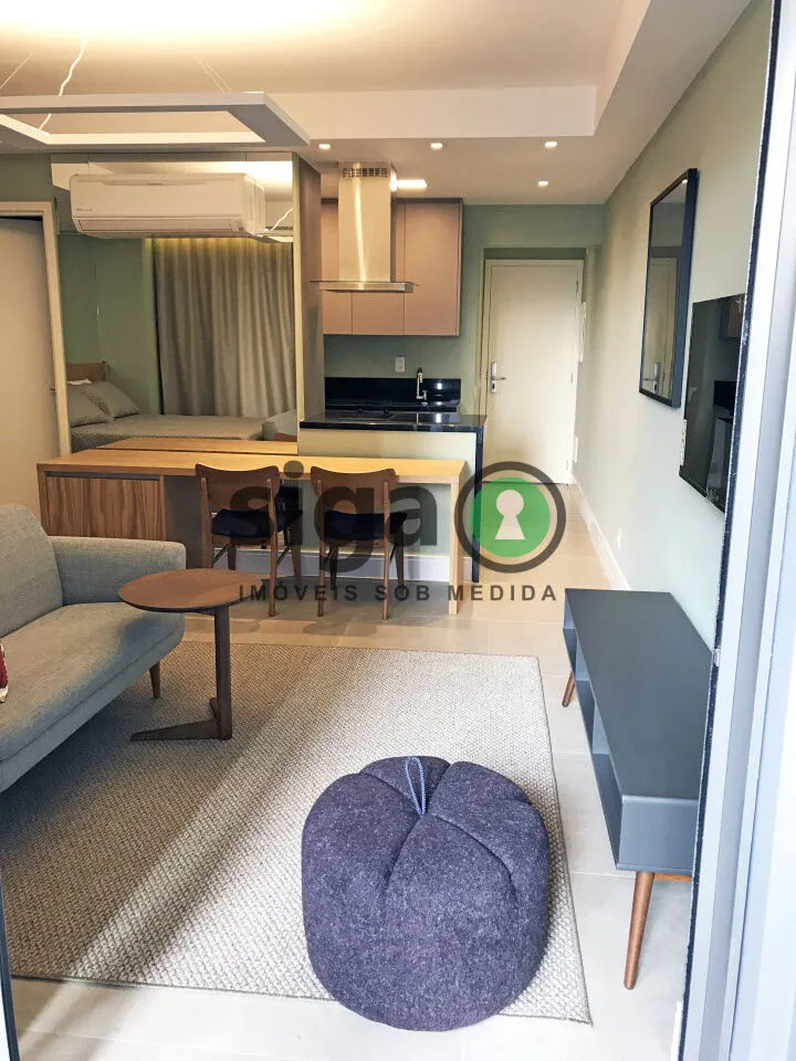 Imagem Apartamento 1 quarto, 1 vaga de garagem, 43m², para locação Brooklin - São Paulo/SP