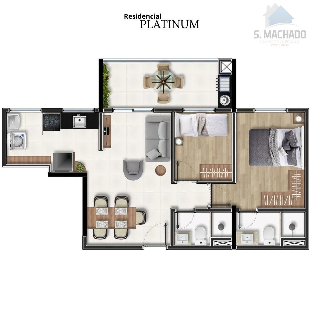 Foto do imóvel Apartamento para Venda em Mauá / SP