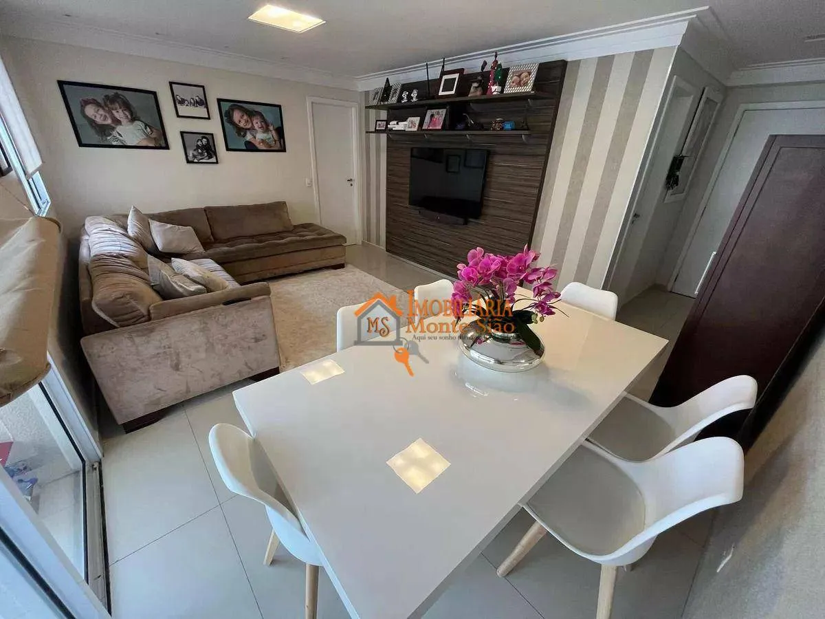 Imagem Apartamento com 3 dormitórios à venda, 115 m² por R$ 1.000.000,00 - Vila Santo Antônio - Guarulhos/SP