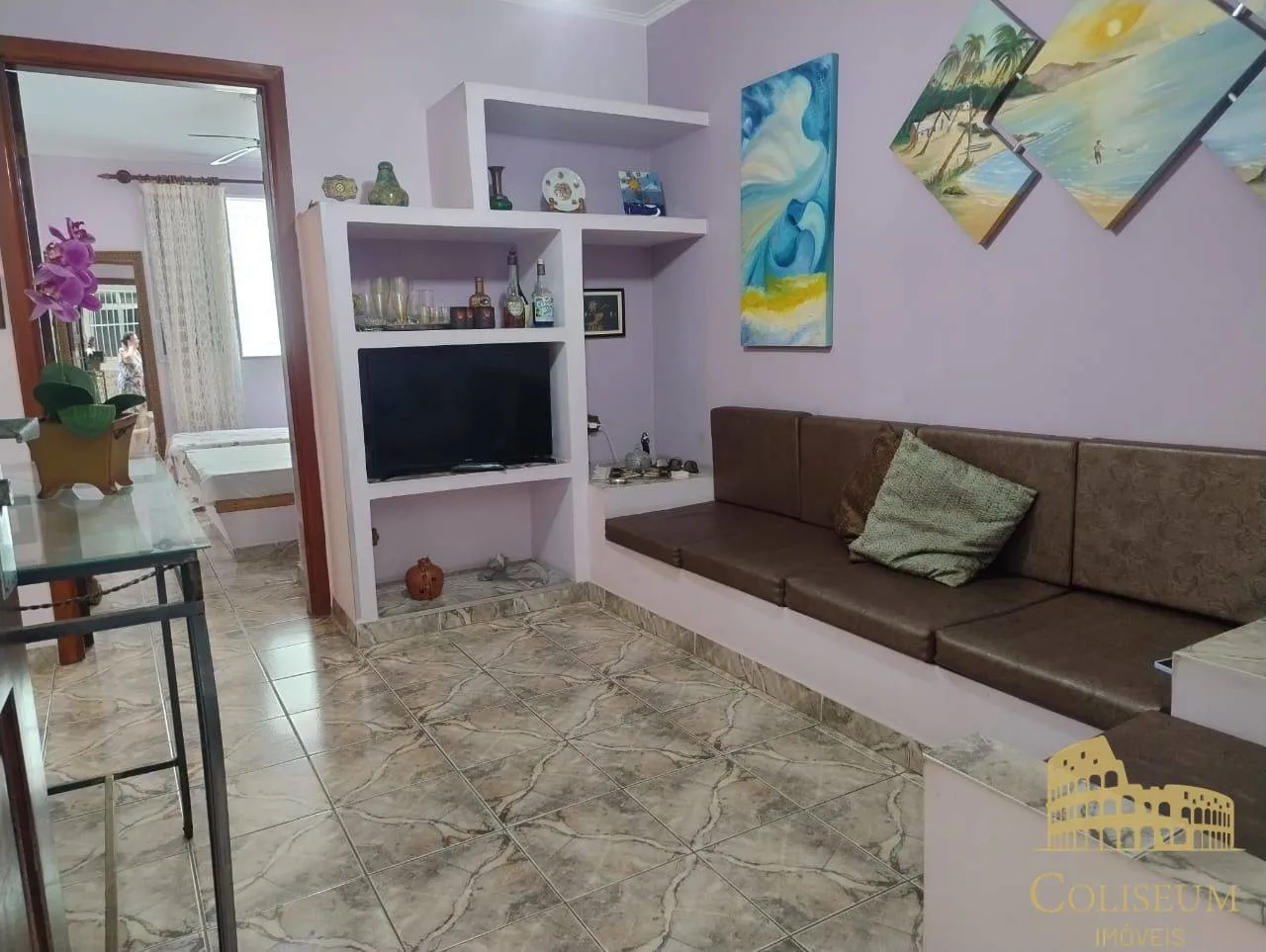 Foto do imóvel Kitnet com 1 dormitório à venda, 40 m² por R$ 235.000,00 - Parque das Américas - Praia Grande/SP