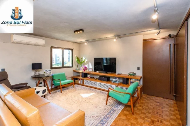 Imagem Apartamento à Venda No Itaim Bibi Com 3 Dormitórios Sendo 2 Suítes e 2 Vagas
