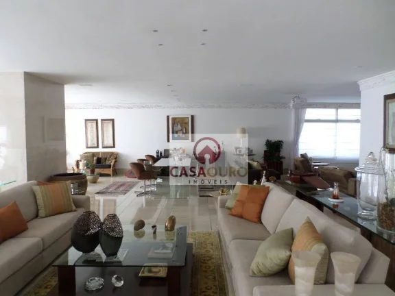 Imagem Apartamento com 5 quartos à venda, 410 m² por R$ 3.500.000 - Serra - Belo Horizonte/MG