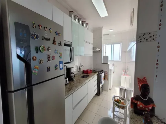 Imagem Apartamento com 2 dorms, Maracanã, Praia Grande - R$ 580 mil, Cod: 2074