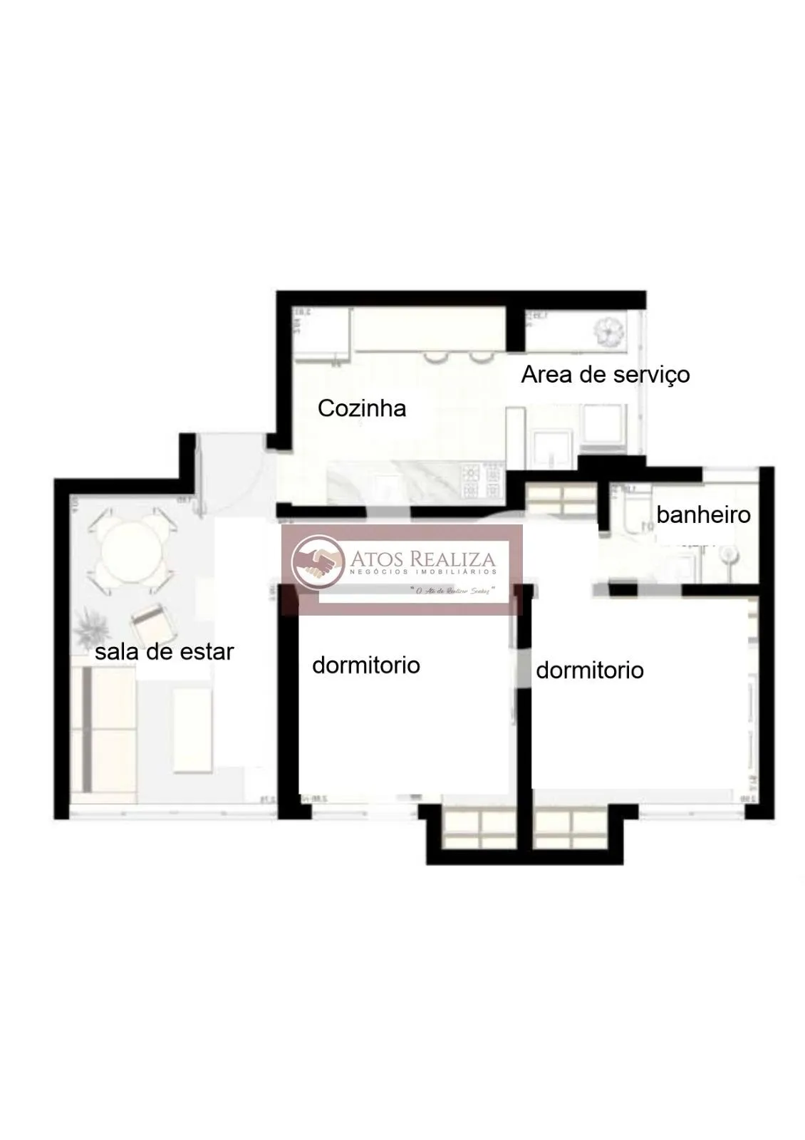 Imagem Apartamento à Venda em Vila Alexandria SP | 2 Dorms, 60m², R$378.500