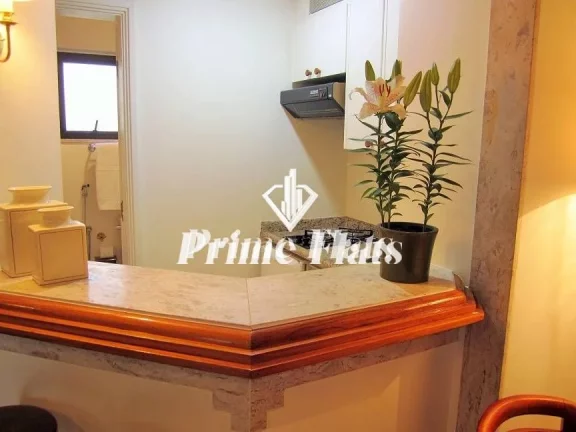 Imagem Flat disponível para locação no Golden Tower Residence, com 42,22m², 1 dormitório e 1 vaga