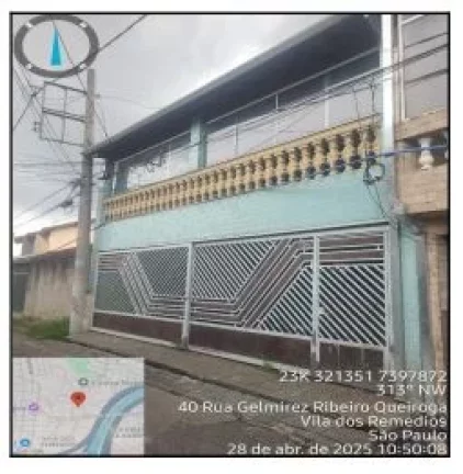 Foto do imóvel Oportunidade Única em SAO PAULO - SP | Tipo: Casa | Negociação: Leilão | Situação: Imóvel em RUA GELMIREZ RIBEIRO QUEIROGA