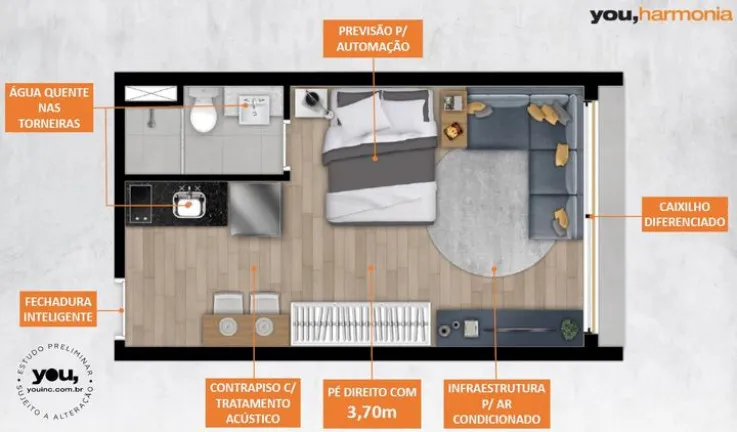 Imagem Apartamento à Venda, 25 m² em Sumarezinho - São Paulo