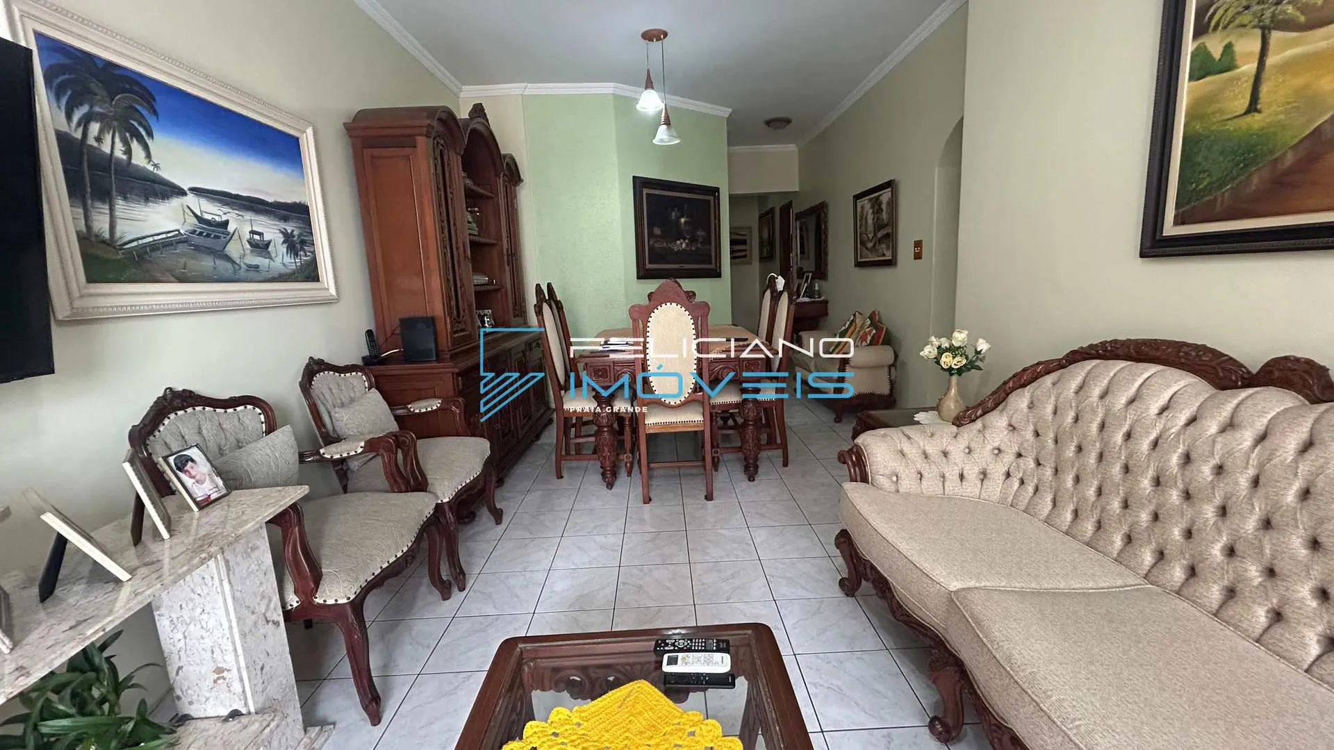 Imagem Apartamento com 3 quartos, Boqueirão, Praia Grande - R$ 550 mil, Cod: 6995
