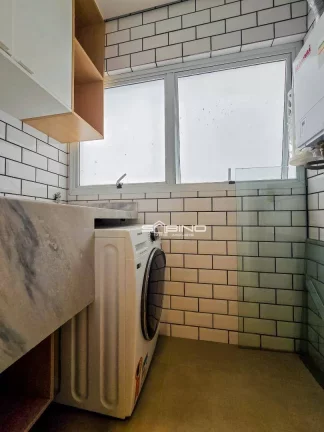 Imagem Apartamento Pé na areia à Venda no Edifício Blue Waves, com 3 dormitórios 1 suíte 87m² - Riviera de São Lourenço - Bertioga SP