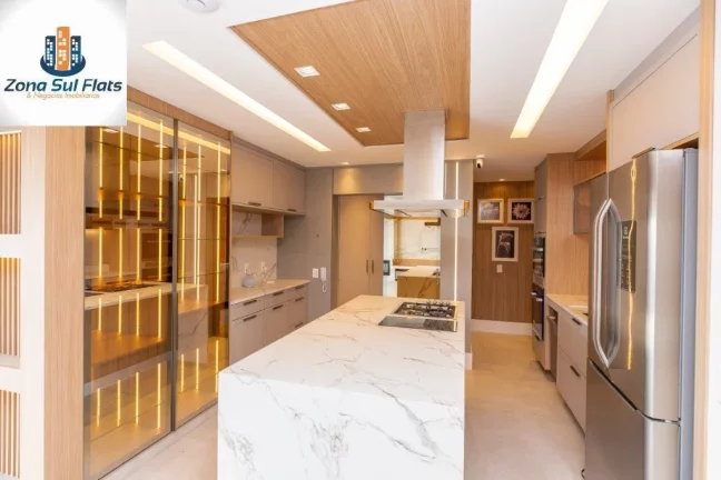 Imagem Apartamento à Venda Em Mirandópolis Com 3 Suíte, 3 Vagas e Varanda Gourmet - Alto Padrão - Ed. Apogee