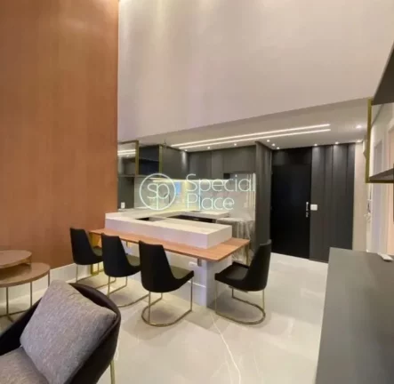 Imagem Moderno Loft para locação Jardins *100m² privativos *Duplex 100% mobiliado *Living com ambientes ...