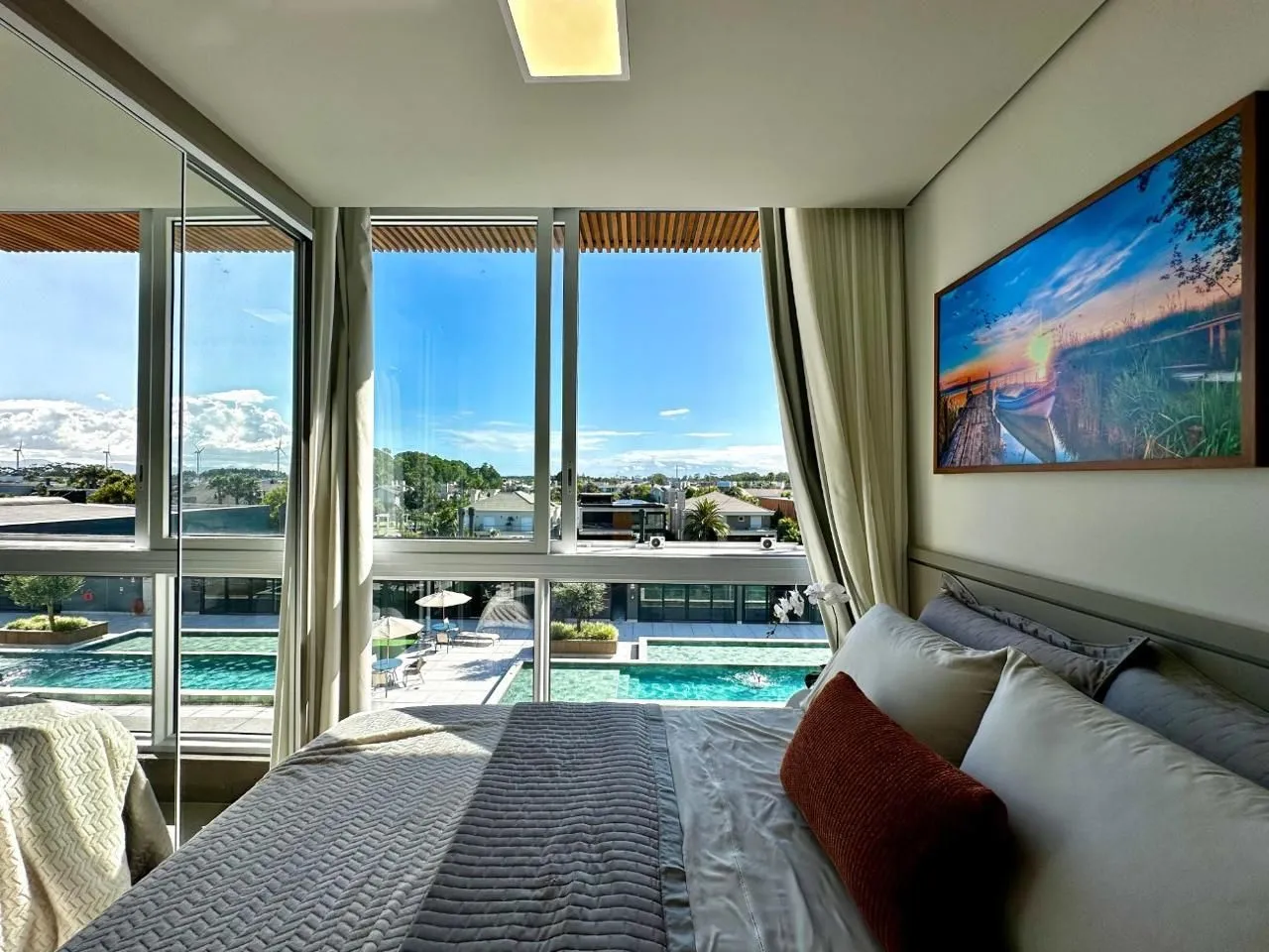Imagem Excelente Studio mobiliado com vaga coberta no Living Resort House