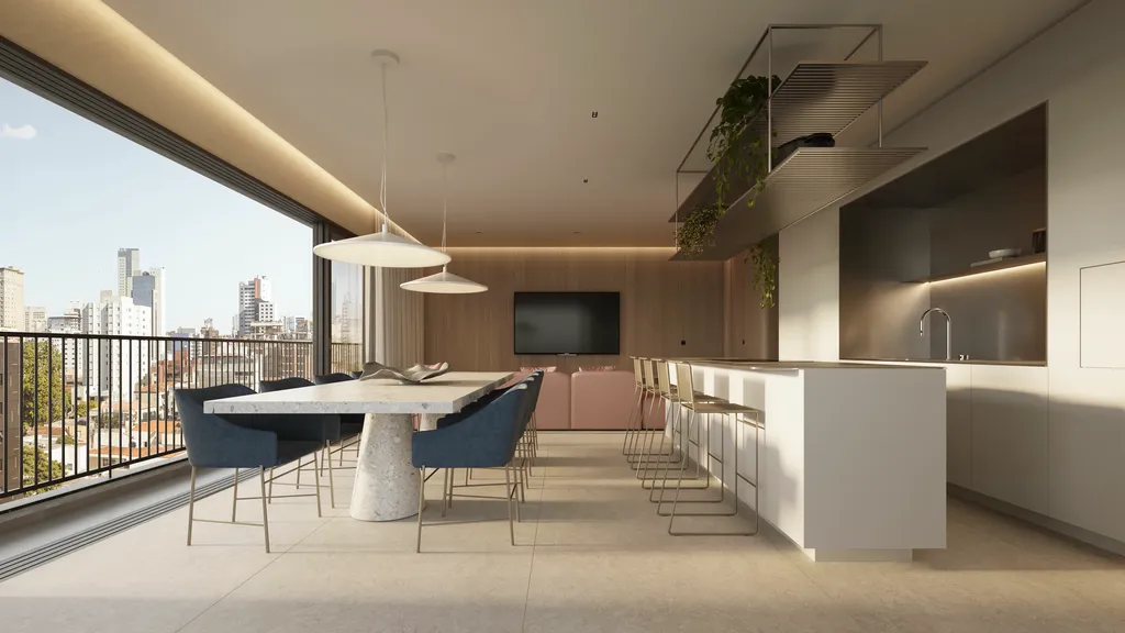 Imagem Apartamento à venda em Curitiba-PR, Bigorrilho: 2 quartos, 2 suítes, 3 banheiros, 1 vaga - 93,50 m² de área