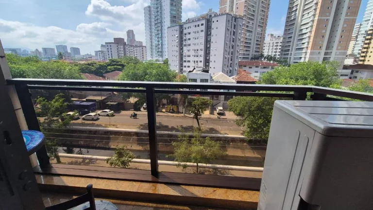 Imagem Belíssimo Apartamento com 3 dormitórios, Pompéia, Santos !