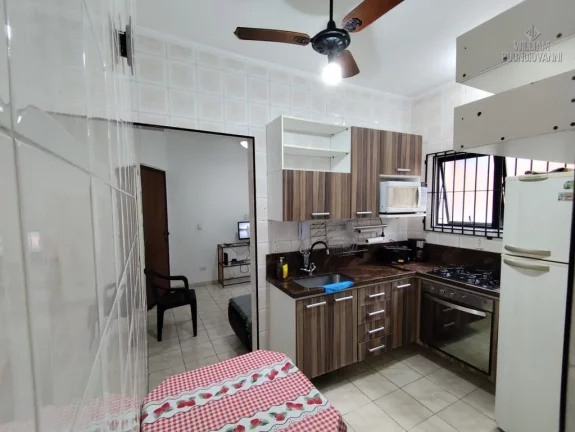 Imagem Apartamento Ocian-Praia Grande 1dorm, mobiliado c/ Sacada - 86m² - 300m da Praia