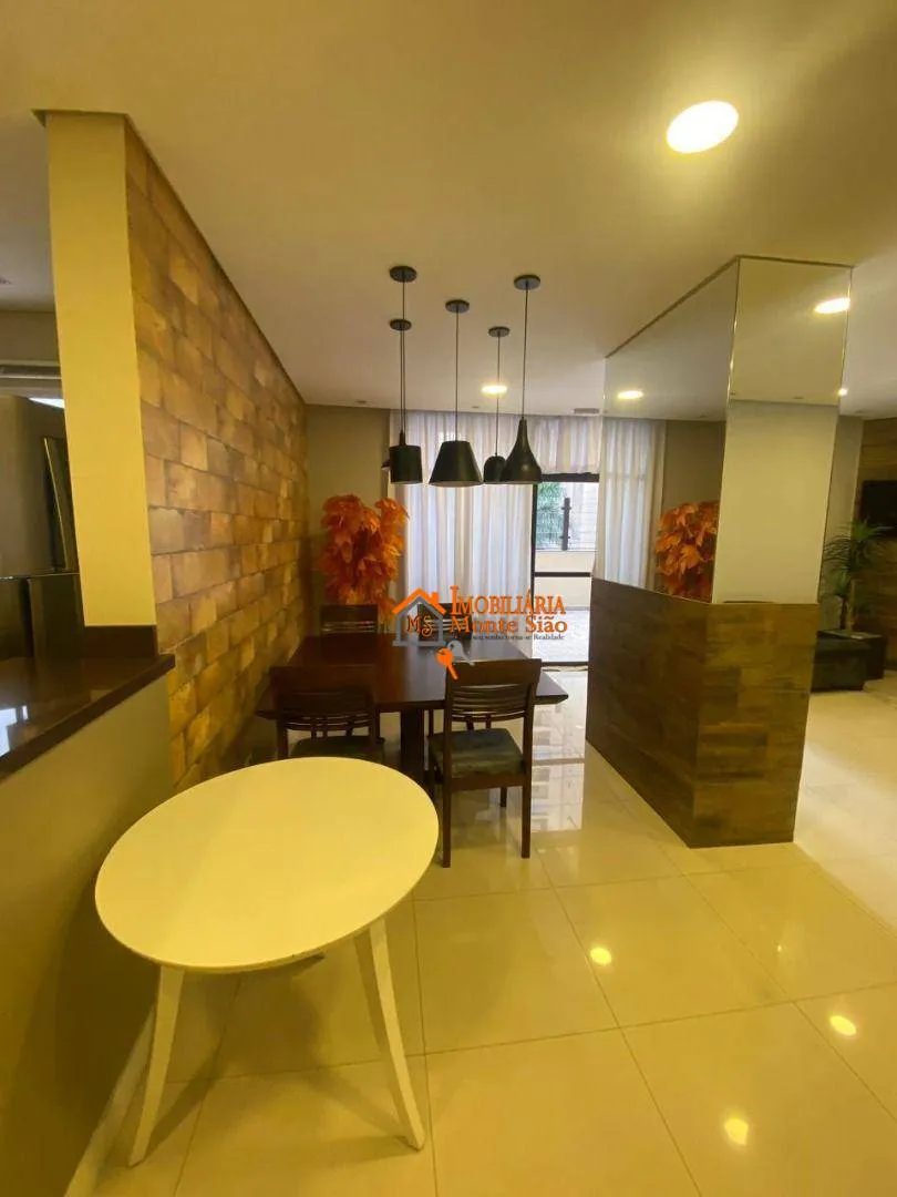 Imagem Apartamento com 2 dormitórios, 62 m² - venda por R$ 390.000,00 ou aluguel por R$ 3.537,00/mês - Centro - Guarulhos/SP