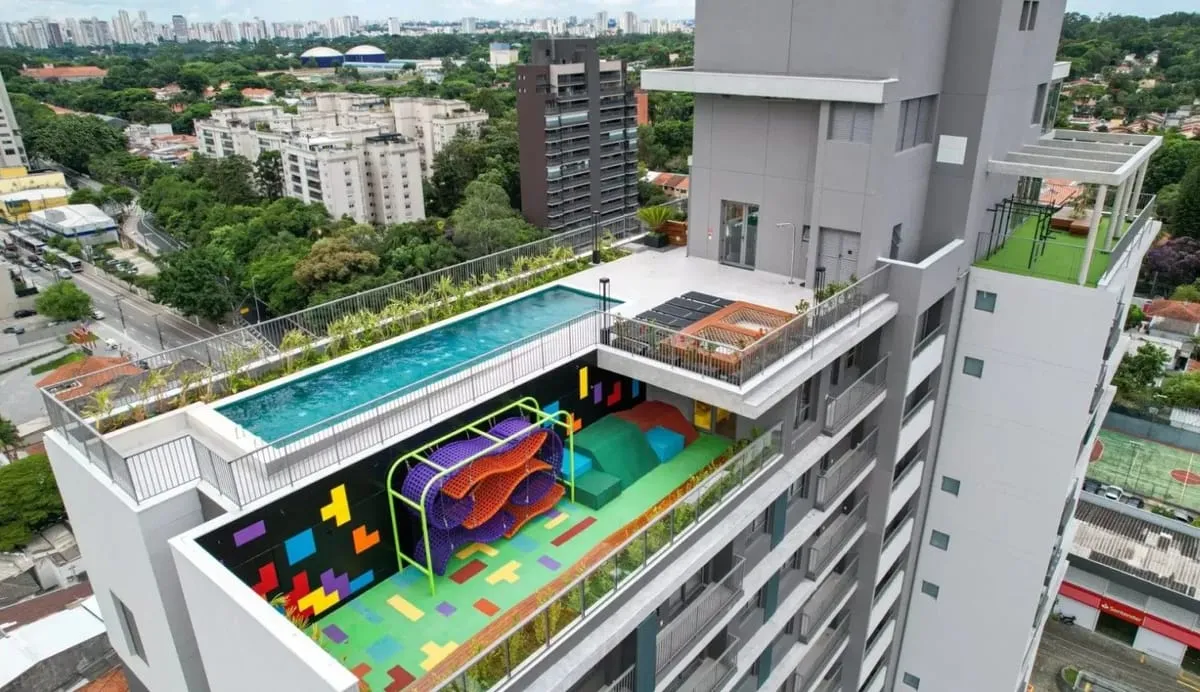 Imagem Apartamento com 1 Quarto para alugar, 25m² - Santo Amaro