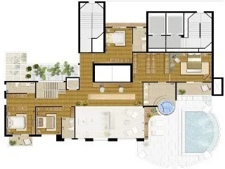 Imagem Edifício Emiliano Anália Franco, apartamento 4 quartos anália franco são paulo, apartment in são paulo brazil