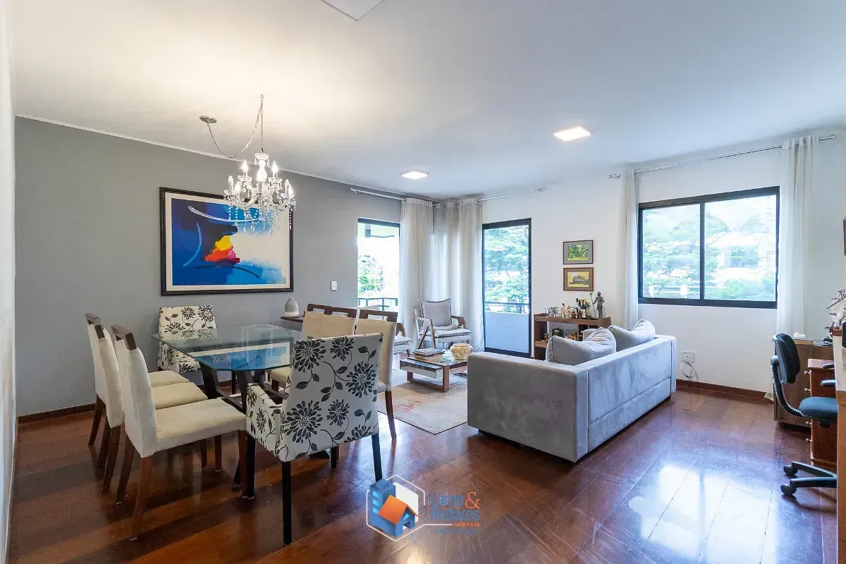 Foto do imóvel Apartamento para venda em Campo Belo com 3 quartos, sendo 2 suítes, 147m² em Rua Pascal