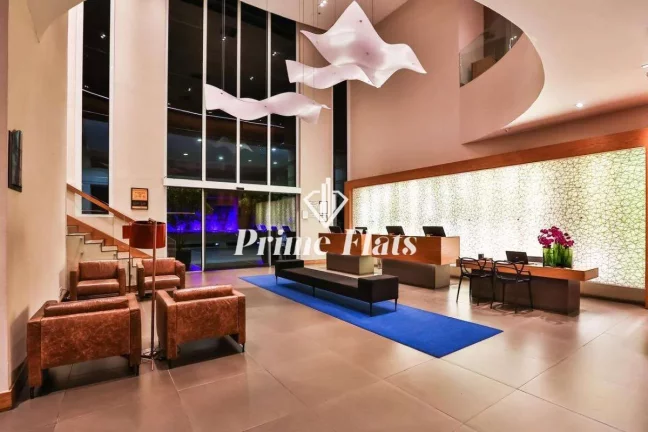 Imagem Flat disponível para venda no Radisson Blu São Paulo em Pinheiros, com 32m², 1 dormitório e 1 vaga
