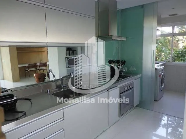 Imagem Apartamento 1 quarto, 192 m2, porcelanato, finamente decorado, linear, mobiliado, ampla vista arbori...