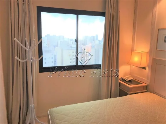 Imagem Flat disponível para locação no The Universe Paulista, com 30m², 1 dormitório e 1 vaga de garagem