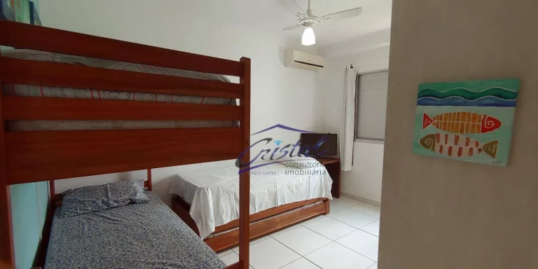 Imagem Apartamento com 3 quartos (2 suítes) à venda, 95 m² - Astúrias - Guarujá/SP