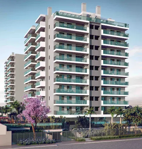 Imagem ️A Venda - Apartamento Alto Padrão com Varanda gourmet - Vista Mar | 76m² | 2 Dorms (1 Suíte) | 2 Vagas Bertioga -SP.️ ️