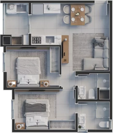 Imagem Soul Brava Club - Apartamento à venda no bairro Praia Brava de Itajaí - Itajaí/SC