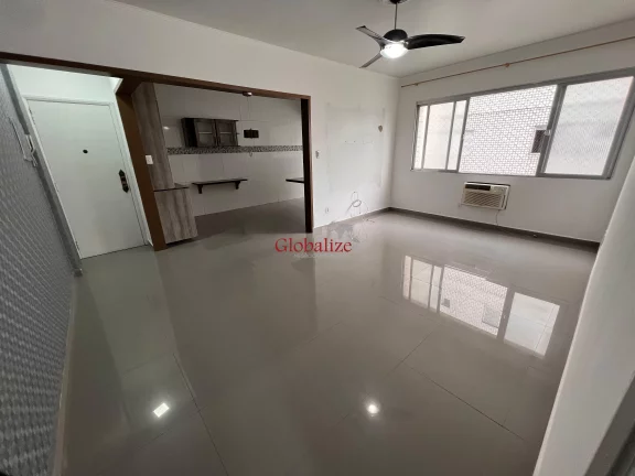 Foto do imóvel Apartamento com 2 dormitórios e 1 vaga escriturada à venda no bairro da Aparecida em Santos por R$ 689.000,00