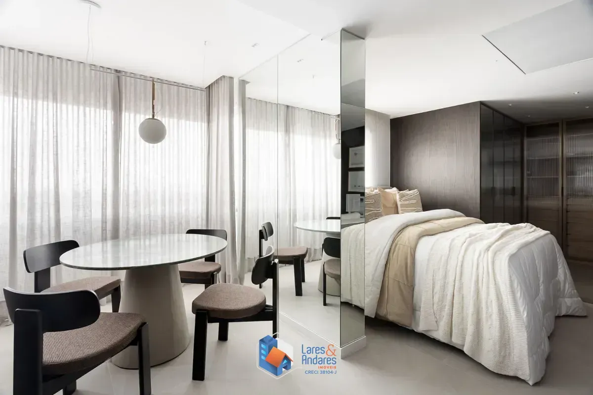 Imagem Apartamento para venda em Vila Mangalot com 1 quarto, sendo 1 suíte, 56m²