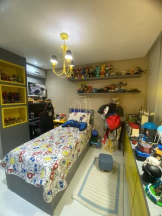 Imagem Apartamento alto padrão três suítes e varanda gourmet vista mar a venda no Hemisphere em Pituaçu