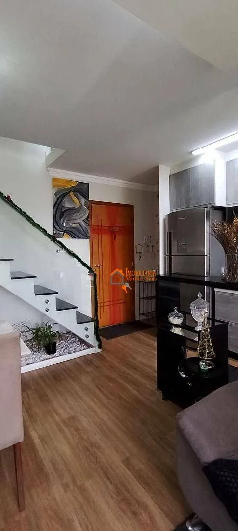 Imagem Apartamento Duplex com 3 dormitórios à venda, 123 m² por R$ 595.000,00 - Parque Continental I - Guarulhos/SP