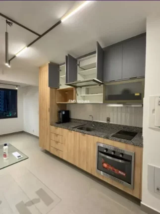 Imagem Apartamento para locação em Moema, com 1 quarto, 1 banheiro.
