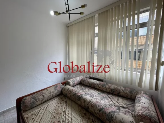 Imagem APARTAMENTO À VENDA COM 2 DORMITÓRIOS, 2 VAGAs DE GARAGEM NO BAIRRO DO GONZAGA EM SANTOS POR R$469.000,00