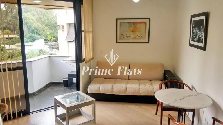 Imagem Flat disponível para locação no Morumbi Residence, com 34m², 1 dormitório e 1 vaga