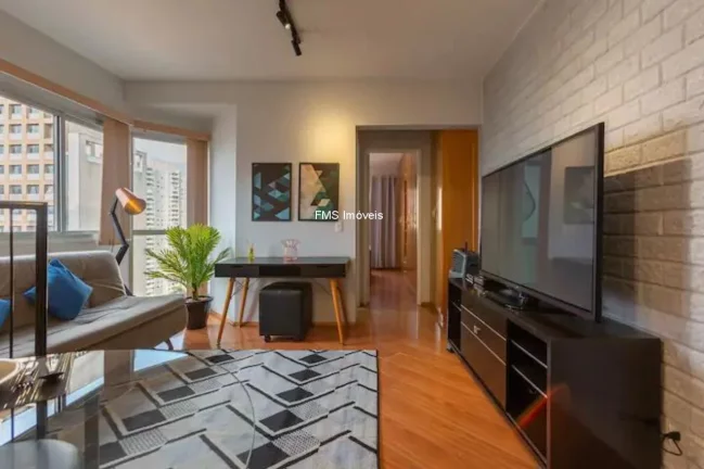 Foto do imóvel Apartamento à venda na bela vista, São Paulo-SP: 1 quarto, 1 banheiro, 1 vaga de garagem, 42m² de área!
