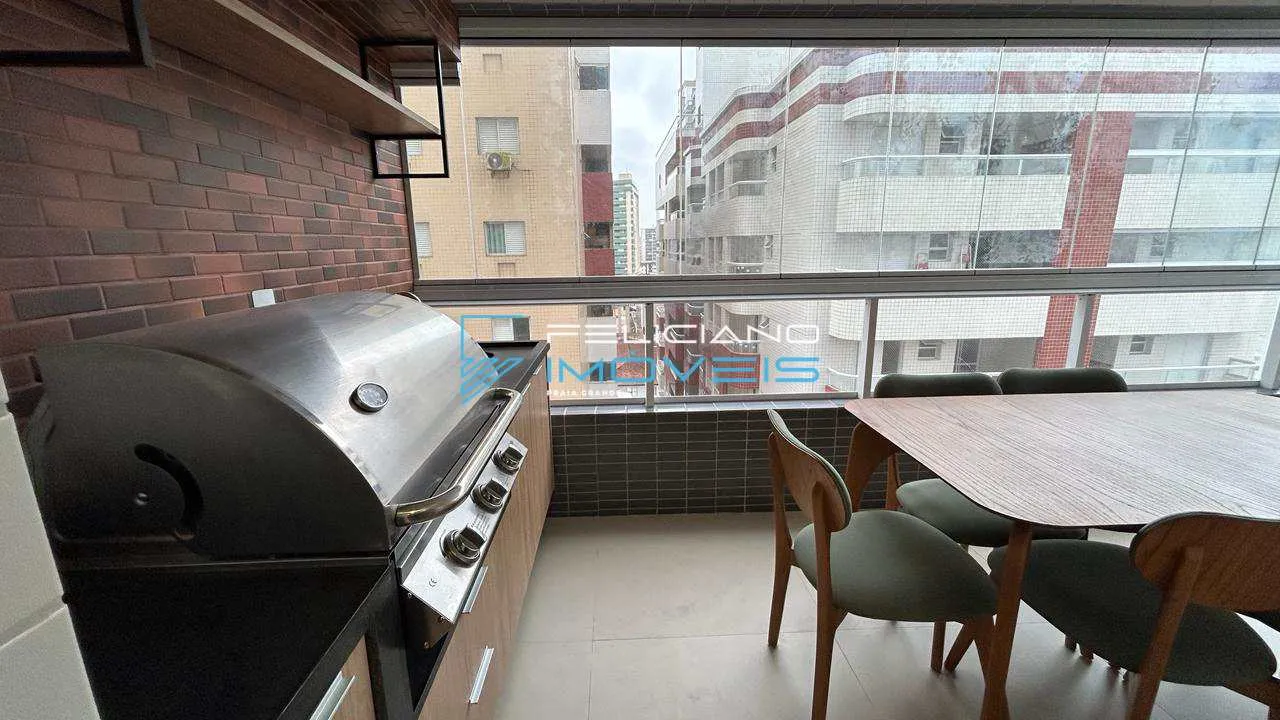Imagem Apartamento com 2 quartos, Guilhermina, Praia Grande - R$ 772 mil, Cod: 7375