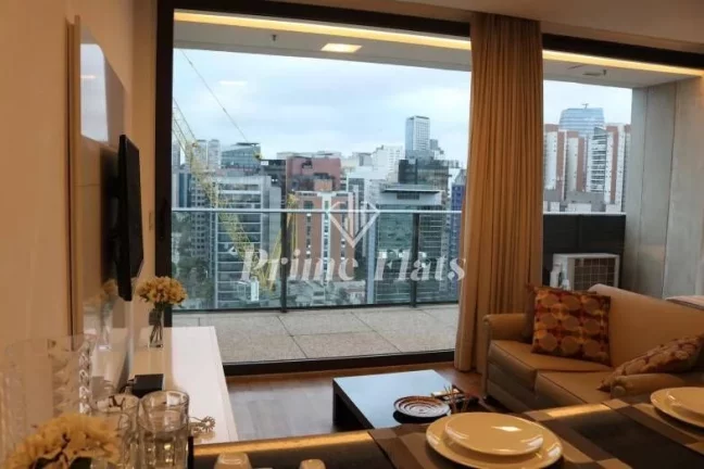 Imagem Flat disponível para locação no FL Residence, com 42m², 1 dormitório e 1 vaga de garagem