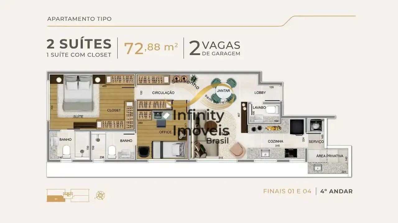 Imagem Breeze Funcionários - Apartamento à venda no bairro Funcionários - Belo Horizonte/MG